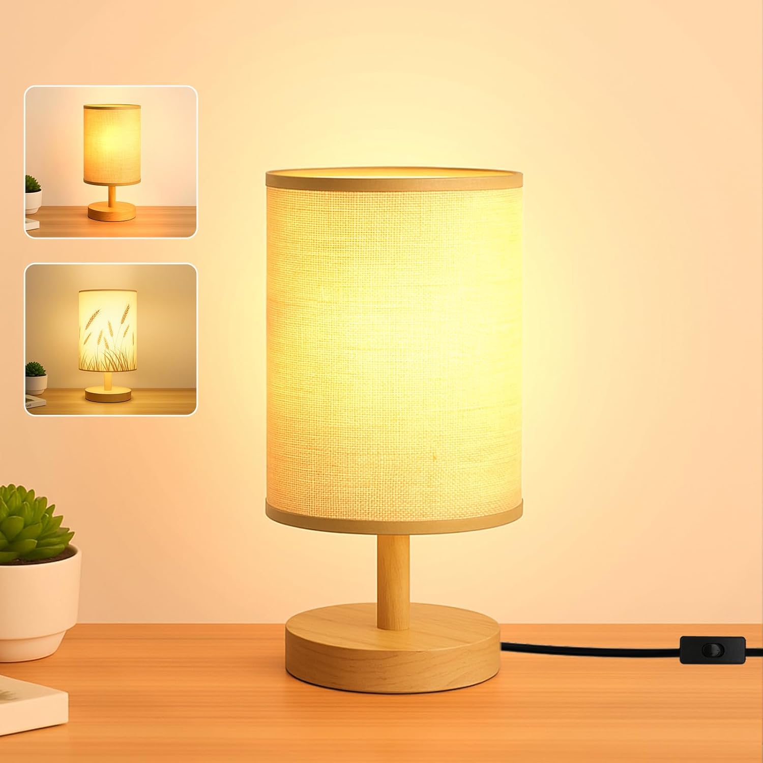 Modern Fabric Table Lamp